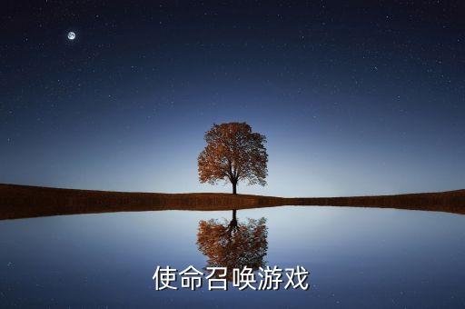 使命召唤游戏