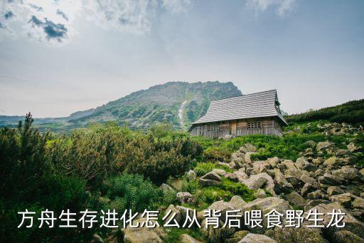 方舟生存进化怎么从背后喂食野生龙
