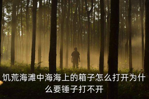 饥荒海滩中海海上的箱子怎么打开为什么要锤子打不开