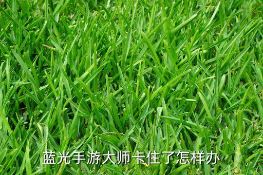 手游蓝光打不开怎么办，蓝光手游大师卡住了怎样办