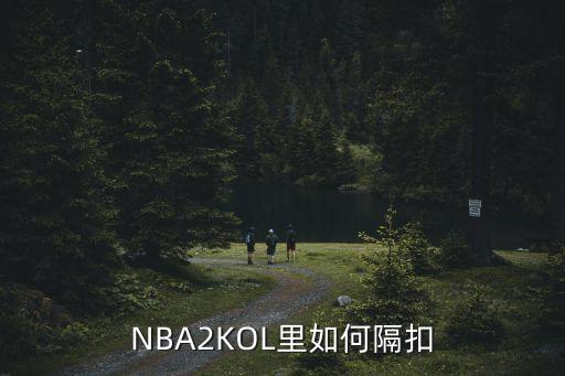NBA2KOL里如何隔扣