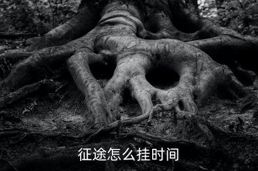 征途怎么挂时间