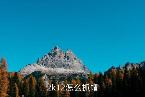 手游2k22怎么抓帽，NBA2K OL怎么抓帽