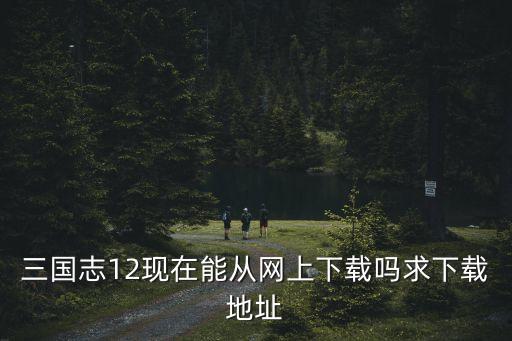 三国志12现在能从网上下载吗求下载地址