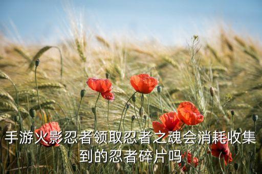 手游火影忍者领取忍者之魂会消耗收集到的忍者碎片吗
