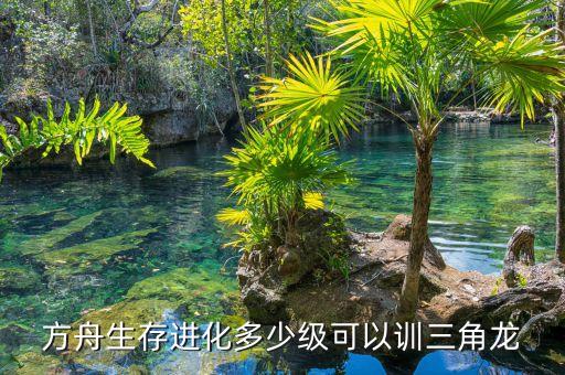 方舟手游的坐骑三角龙怎么驯服，方舟生存进化多少级可以训三角龙