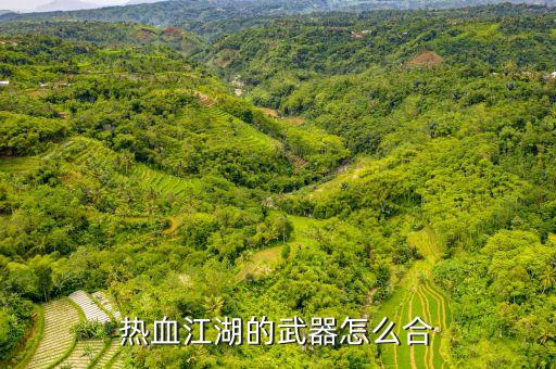 热血江湖的武器怎么合