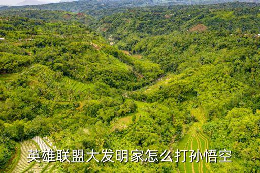 英雄联盟大发明家怎么打孙悟空