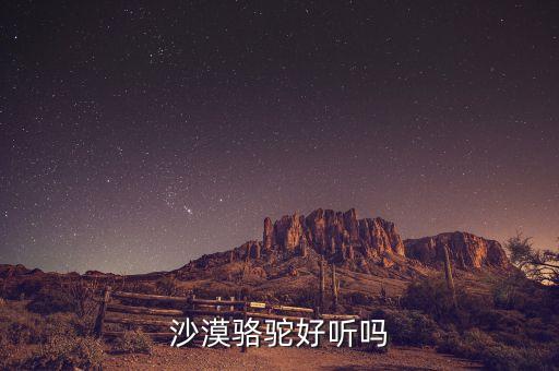 沙漠骆驼好听吗
