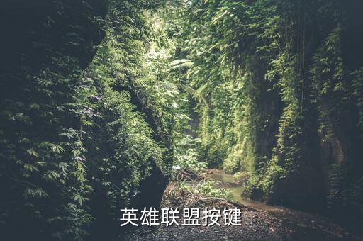 英雄联盟按键