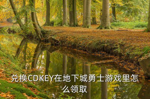 兑换CDKEY在地下城勇士游戏里怎么领取