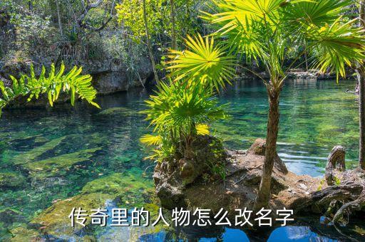 传奇里的人物怎么改名字